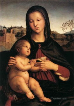  Maestro Obras - La Virgen y el Niño 1503 Maestro renacentista Rafael